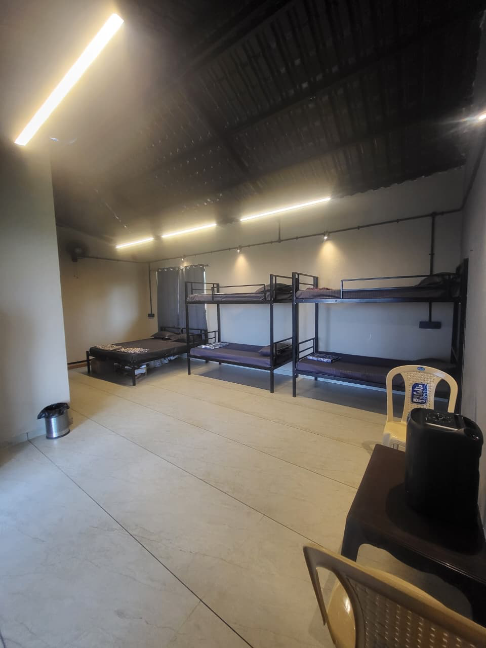 Spacious dormitory accommodation for groups at V-Farms