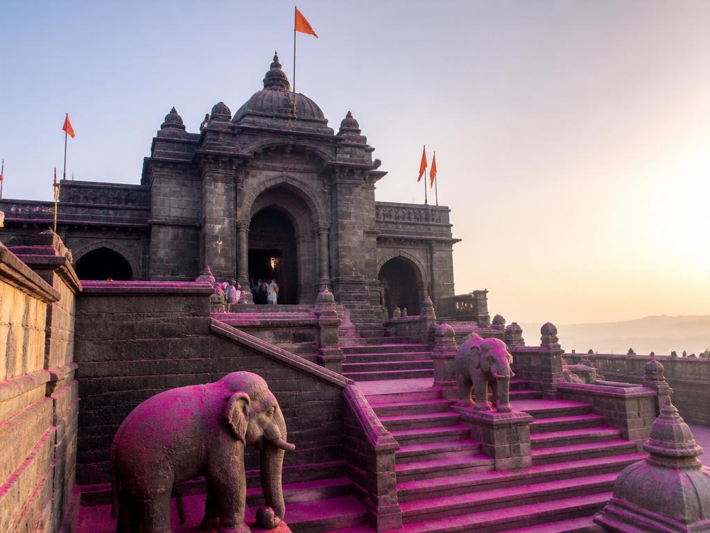 Jyotiba Temple near V-Farms in Kolhapur