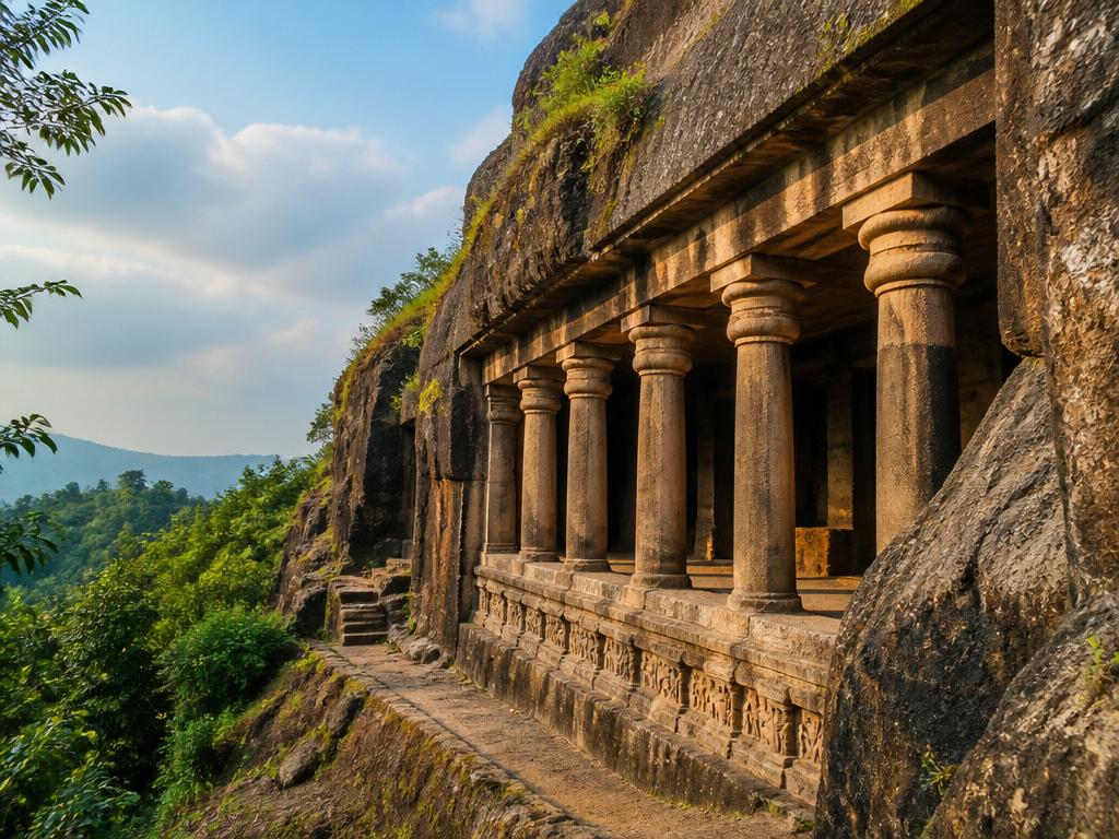 Pohale Caves near V-Farms in Kolhapur